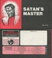New OOP Satan's Master Chick Publications Tract - Jack picture
