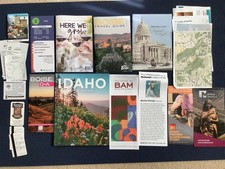 Boise Idaho Travel Souvenirs Pamphlets Magazines Brochure Art Museum Old Jail ID picture