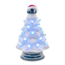 Star Wars R2-D2 Light-Up Ceramic Christmas Tree | 6 Inches Tall picture