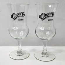 Lot of 2 - Cheers Boston Hurricane Glasses - Copyright 2008 - CBS Studios Inc picture