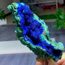 416G BEST Natural Azurite/Malachite crystal minerals specimens picture