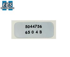  1970, 1971  NOS Quality GM Chevelle GTO GS 442 Wiper Motor Label  picture