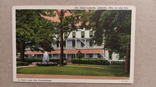 Postcard, Linen - Hotel Lakeside, Lakeside, OH - Posted, 1946 picture