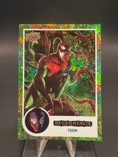 2023 UD Beginnings vol 2 series 2 TOXIN Green Rainbow Mirror World /61 #32 picture
