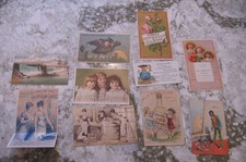 Lot of 10 1880's Trade Card picture