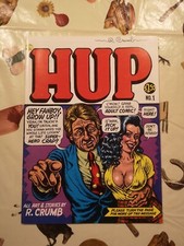 HUP N.1 1987 SIGNED BY ROBERT CRUMB picture