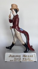 Johnnie Walker Statue Figurine Sculpture Statue Man Vintage Johnny Whiskey Ceramic picture