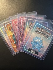 Lot of 6 Super Stickers Veefriends Characters ALL 1/55  (NOT Topps Chrome) picture