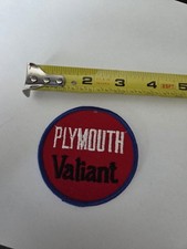 VINTAGE PLYMOUTH VALIANT Patch (Car Auto)  NOS picture