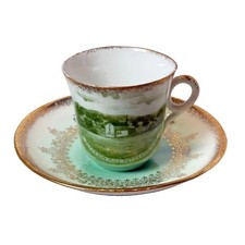 Peterson Mill -  IOWA Souvenir Porcelain Trinket CHINA ANTIQUE Tea Cup picture