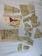 Lot 4 Vtg Simplicity 5215 5214 4700 5446 Barbie Tammy Midge Teen Doll Wardrobes picture