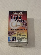 Vintage Magic Trick  Atomic Lamp Glass Wireless Light Bulb 1950's picture