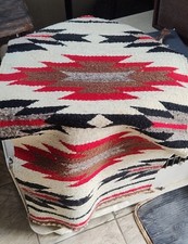 Vintage Navajo Hand Woven Rug picture