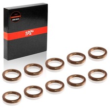 Exhaust Crush Gasket 32x24.5mm for Pit Dirt Bike 50cc 110cc 125cc 140cc 150cc 16 picture
