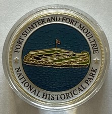 Fort Sumter And Fort Moultrie Challenge Coin picture