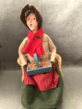 Byers Choice 2008 Woman in Sitting Position with Apples picture