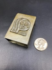 1920s Anna Petrus for Svenskt Tenn Brass Matchbook Sleeve: Very Rare/Scarce picture
