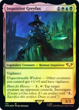 1x FOIL INQUISITOR GREYFAX - Warhammer 40k - MTG - Magic the Gathering picture