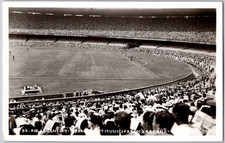 Vintage Postcard Rio De Janeiro Brasil Brazil Soccer Stadium Municipal Maracana picture