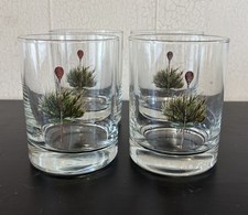 Vtg Merion Golf Club Whiskey Glasses Set Of 4 Mixed Years 1896 & 1912 Rocks Rare picture