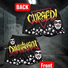 Danhausen You Are Cursed Evil Nice SHORTS INDEPENDENT WRESTLING INDY RC NOT WWE picture