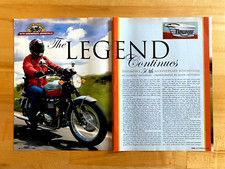 2008 Print Article Triumph Bonneville 50th Anniversary picture
