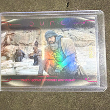 Topps 2024 Topps Chrome Legacy Dune #83 Paul’s Second Encounter Stilgar 122/299 picture