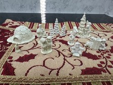 Vintage Dept 56 Snowbabies Miniatures Lot of 11 Hand Painted Pewter Figures picture