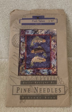 Pine Needles FISH TALES Wall Quilt Craft Pattern By McKenna Ryan 26x33 - EUC picture