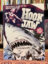 Very Rare HOOK JAW Banned Complete Original Series 1977 HC Pat Mills Titan picture