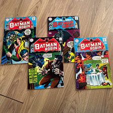 DC Comics Batman & Robin Detective Comics Lot of 4 Bronze Age Boarded Issues picture