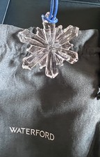 NEW Waterford Crystal Christmas Mini Snowflake Ornament #1072429-Retail $79.99 picture
