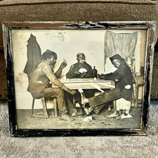 Antique Knaffl & Brother Photograph Print 1898 Copyright Framed 16x20 picture