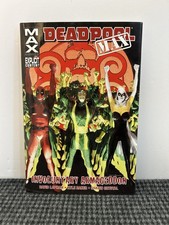 Deadpool Max Involuntary Armageddon HC Hardcover Marvel MAX Comics Lapham Baker picture