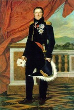 Nice Oil painting Jacques Louis David - Male portrait General Gerard Standing picture