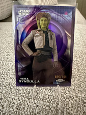 Topps 2024 Topps Chrome Star Wars Ahsoka Hera Syndulla #40 075/199 picture