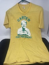 VTG 1974-1976 ”Jimmy Carter For President” T-Shirt Political-One Owner  picture