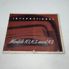 1941 International K-1 K-2 K-3 Truck Brochure Pickup Panel Stake Wagon Original picture