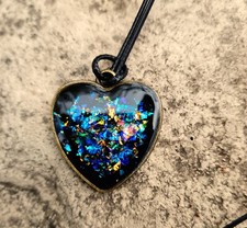 Shungite Pendant For Full EMF Protection Oraphim Silver Activated Shungite picture