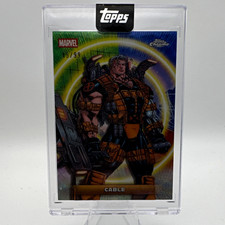 Topps 2025 Topps Chrome Marvel X-Men ATTENTION CABLE #11 Attention /99 picture