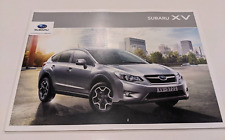 2011 Subaru XV Crosstrek Brochure - Bulgarian Language *RARE* picture