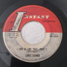45 RPM Chris Kenner INSTANT 3229 I Like it Like That / part 2 VG+ picture