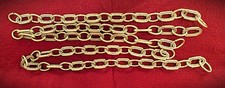 Antique Bronze  Brass chandelier Hanging chain 98 Inches picture
