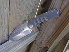 Medford Praetorian Genesis T Folding Knife Bronze Titanium S45VN Blade - New picture