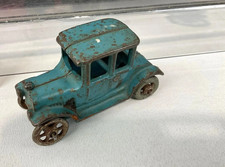 Antique Cast Iron Ford Model T Coupe Car 4” Arcade A.C. Williams Kilgore Hubley  picture