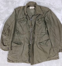 Vintage US Army M51 Field Jacket Medium Regular M-1951 OG107 Korea Vietnam Coat picture