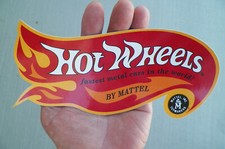 Vintage Style Hot Wheels 1968-1969 Logo Vinyl Sticker picture
