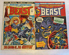 Amazing Adventures 15 17 Marvel Comics 1972 1st Blue Fur Beast 1st Griffin picture