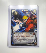 Naruto CCG Naruto Uzumaki & Sasuke Uchiha us066 1st Ed 2002 English picture