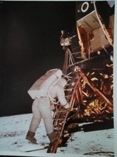 Vintage Apollo 11 Moon Landing Astronaut Lunar Module Kodak 8x10 NASA Photo picture